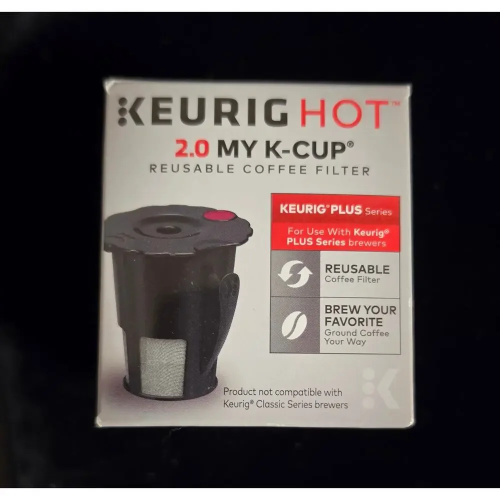 Keurig My K-Cup Reusable Coffee Filter Hot 2.0 Plus Series OEM NEW K- Cup Pod